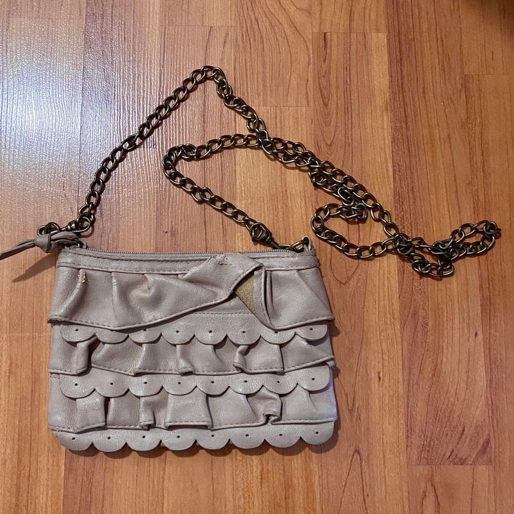 Beige Crossbody